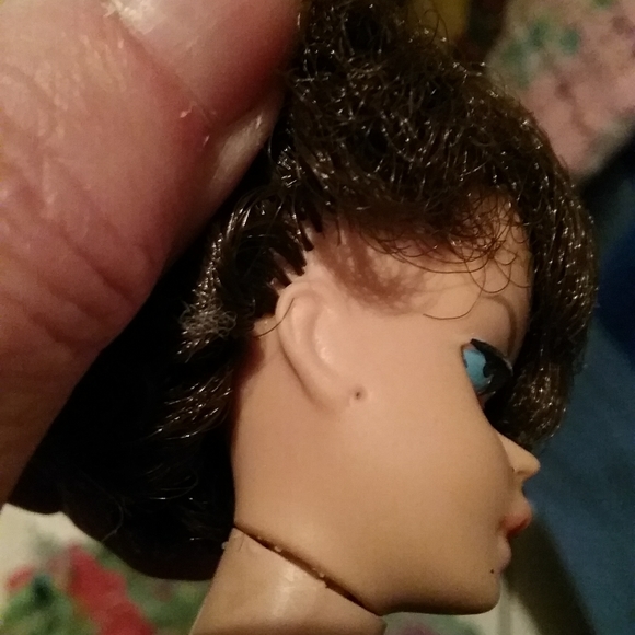 1959 Brunette Bubble Cut Barbie - Picture 2 of 13